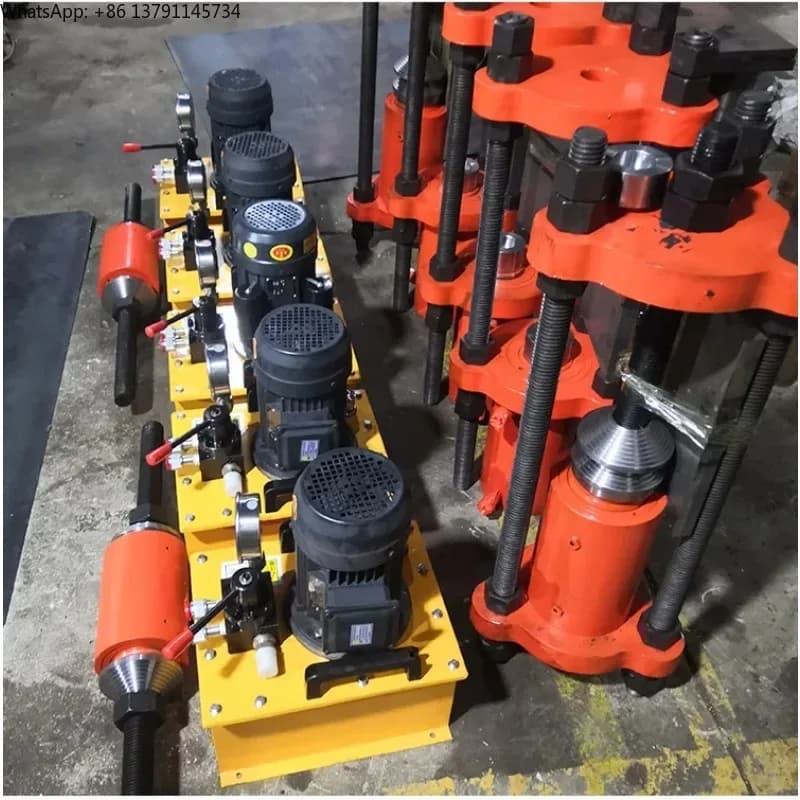 2026 Hot Selling 100/150/200 Ton Hydraulic Track Pin Press Portable Equipment