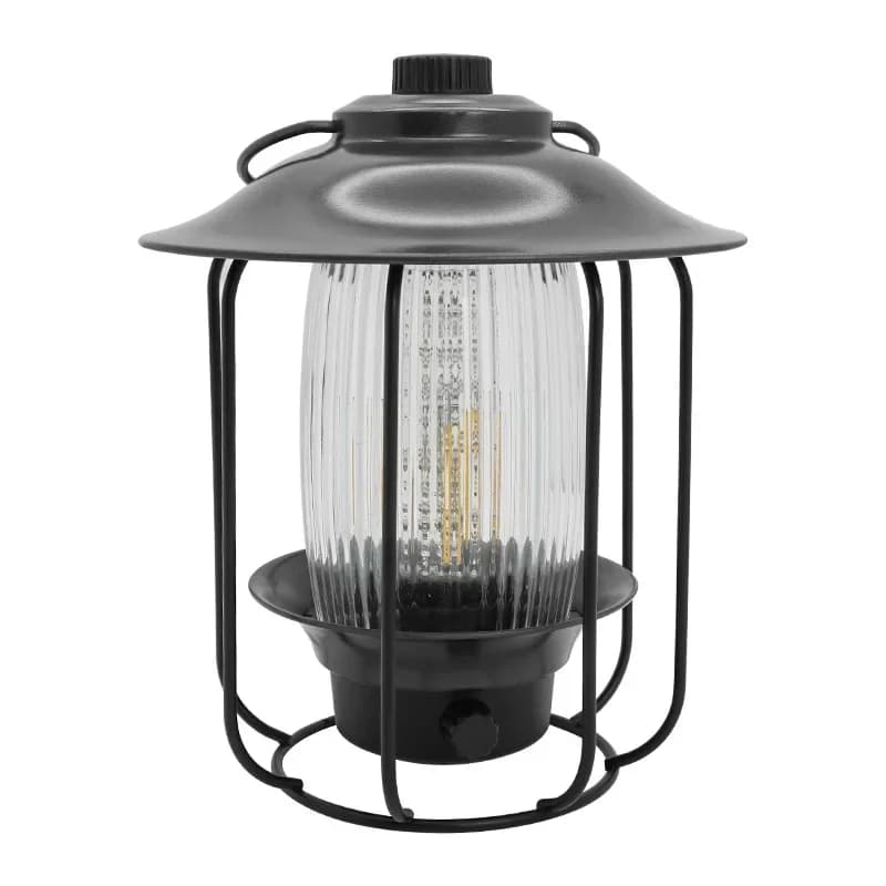 Chinese outdoor camping light, stepless dimming ambient light, metal camping