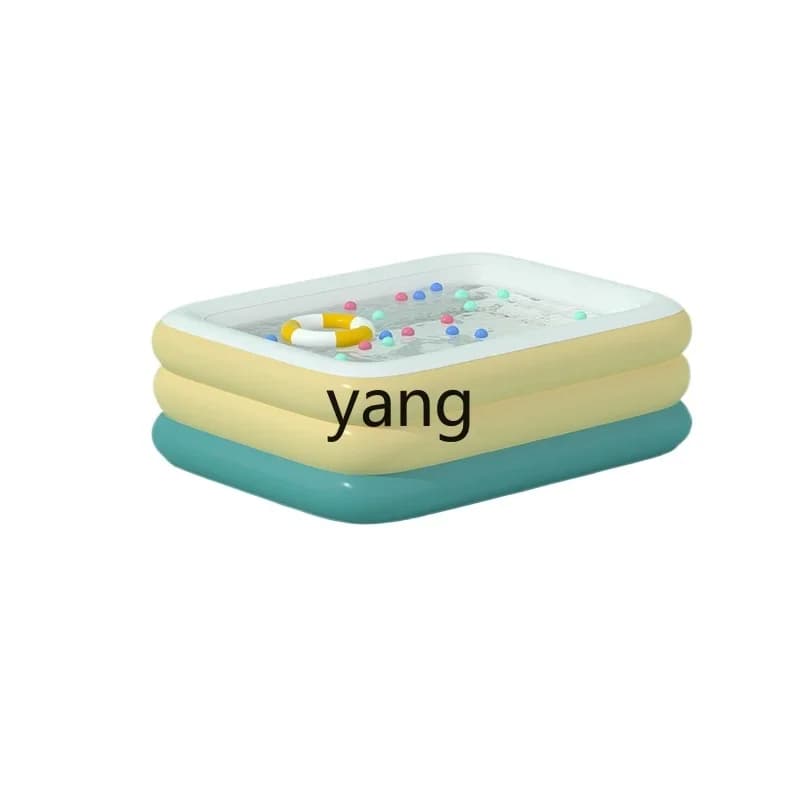 Lmm Inflatable Swimming Pool Thickened Family Swimming Pool Household Outdoor Large Adult