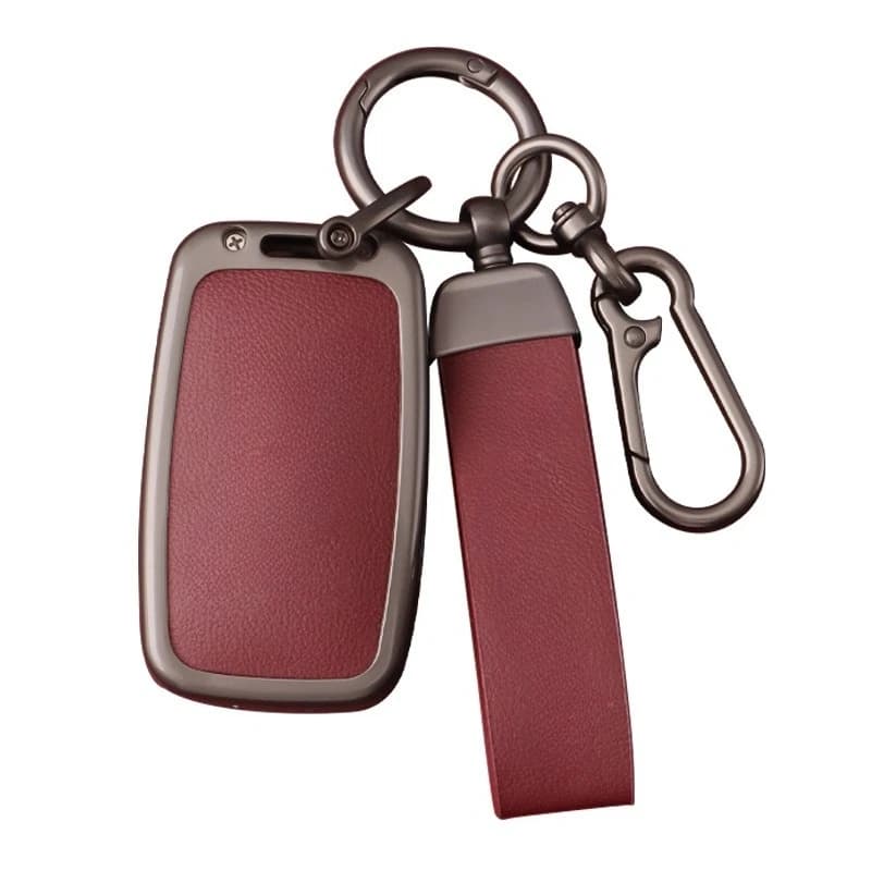 Premium Zinc Alloy Key Cover Case for Jaguar XEL/XFL/XJ/XF/F-PACE/XE/I-PACE - Protective Key Fob Shell Keybag Keychain