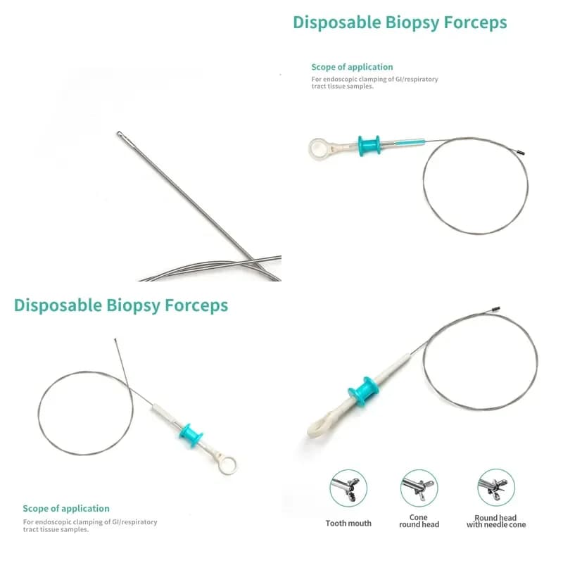 Disposable Manual Endoscopic Foreign Body Forceps Instrument Set for Grasping Foreign Bodies