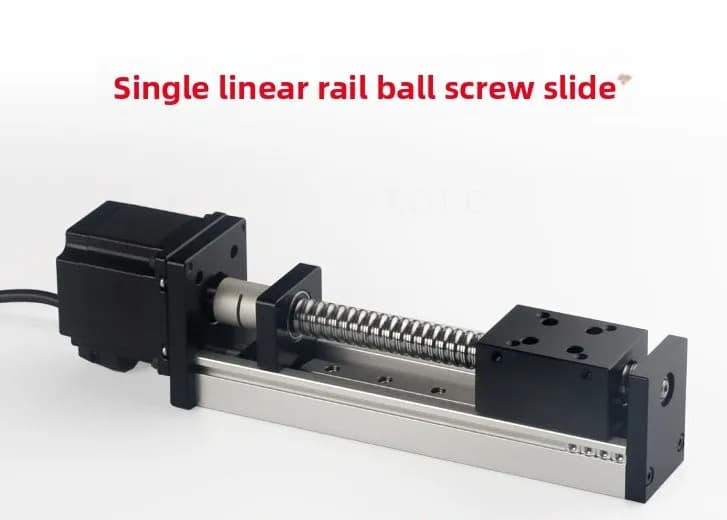 Single track Square track Ball screw Linear guide Slide module Precision motor Screw automatic set Cross