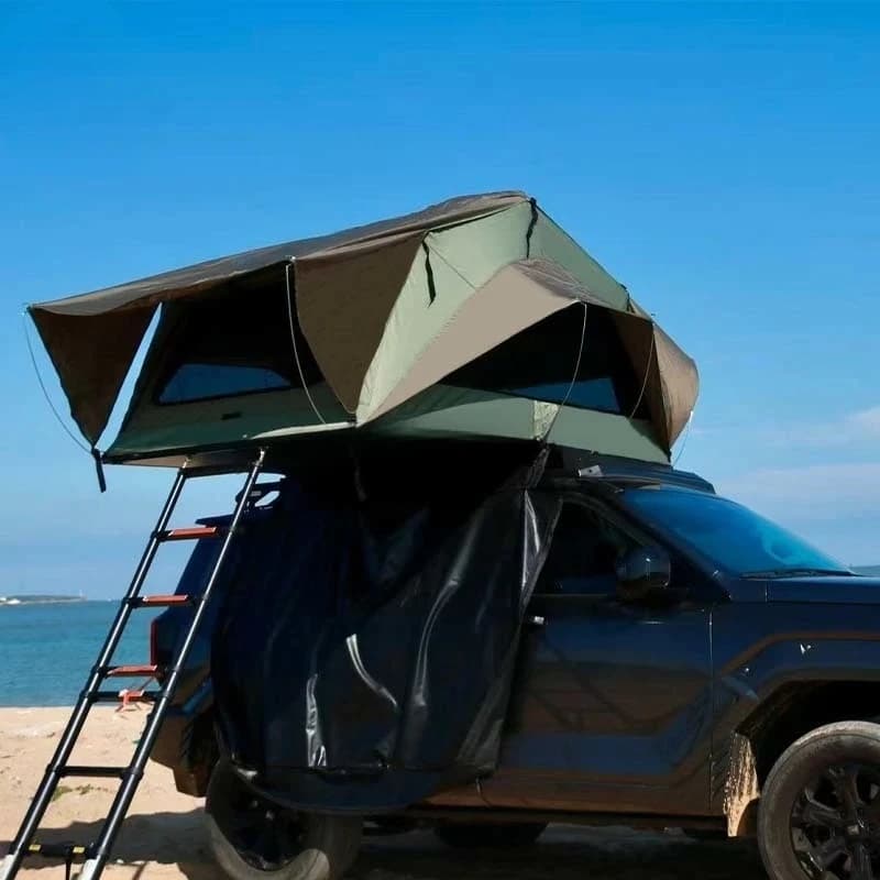 Trailer Soft Shell for Truck Car Roof Four-Season Waterproof Quick 2025 New Modern Electric Outdoor Camping Rooftop Tent Auto