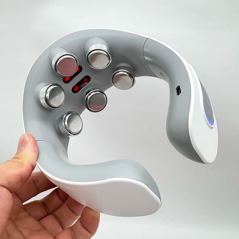 Neck and Shoulder Massager Relax Massage Kneading Vibration Heating Neck Massager