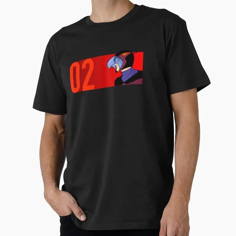 Kagaku Ninja-Tai Gatchaman Science Ninja Team Unisex Graphic T-shirt Vintage 70s Anime Battle of the Planets G-Force Fan Tops
