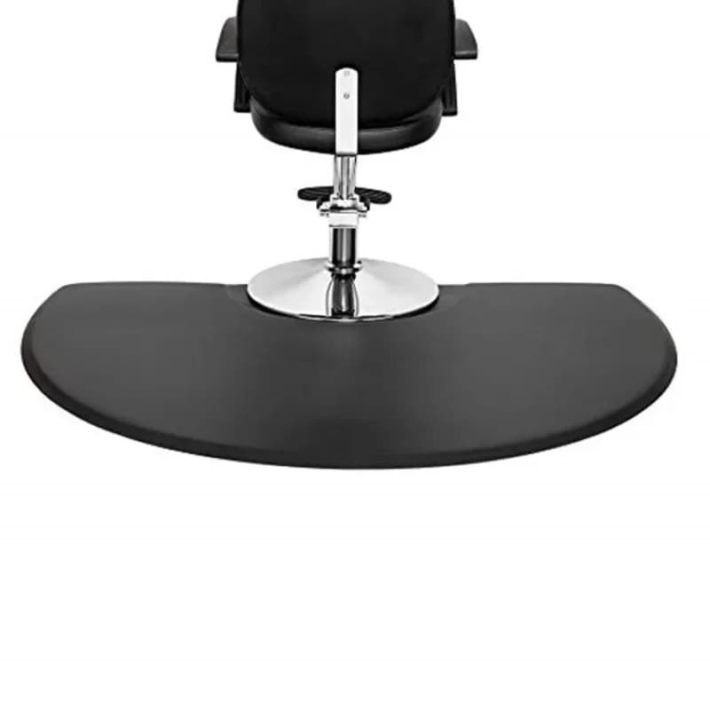 Barber chair PU anti-slip mat non-stick hair pressure relief hair salon floor anti-slip and wear-resistant