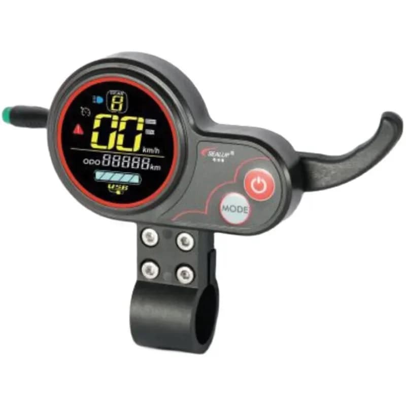 Electric Scooter Dashboard 36V48V Controller Charger Remote Switch Throttle Instrument