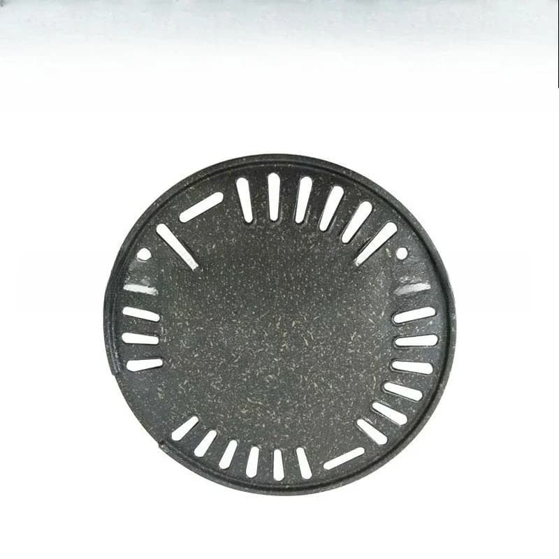 Korean charcoal barbecue grill inlaid
