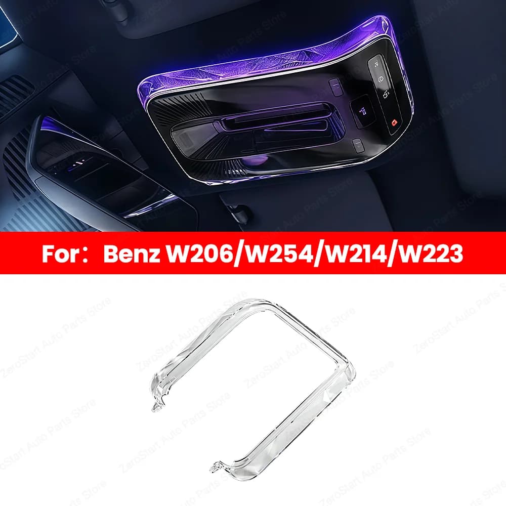 Crystal Reading Lamp for Benz C GLC EQE W206 X254 W214 E Class W223 S450 S480 S500 Car Interior Decorative Lighting