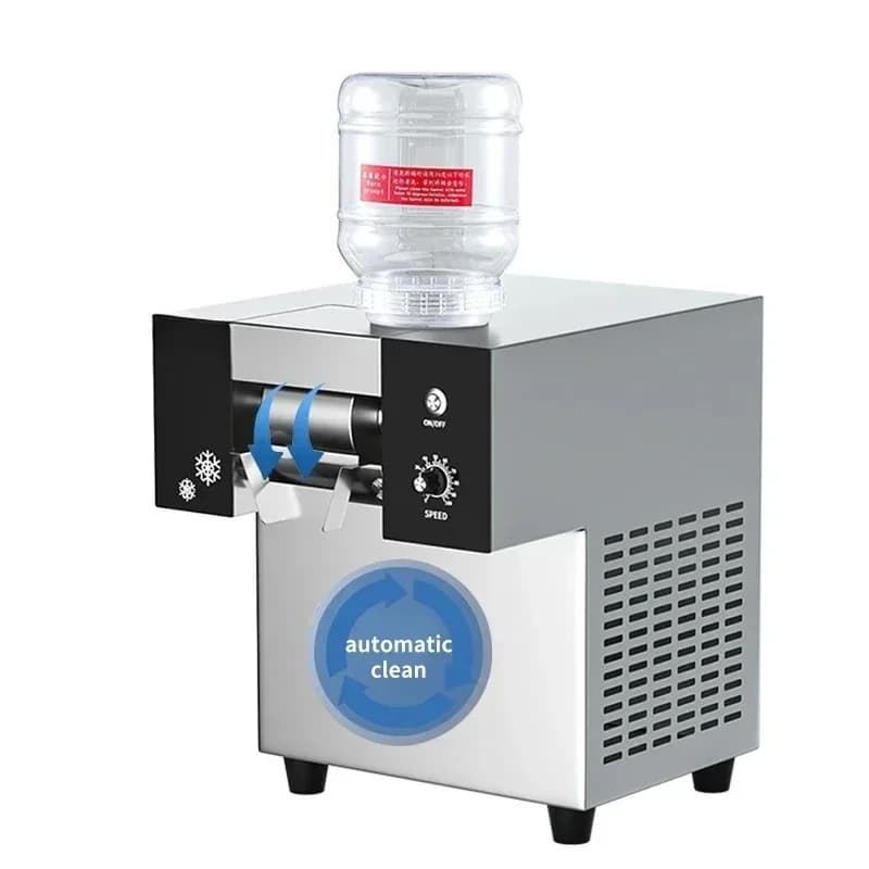 2024 New Automatic Korea Milk Snowflake Cream Fine Snow Ice Maker Crusher Ice Machine Snow Ice Cream Machine