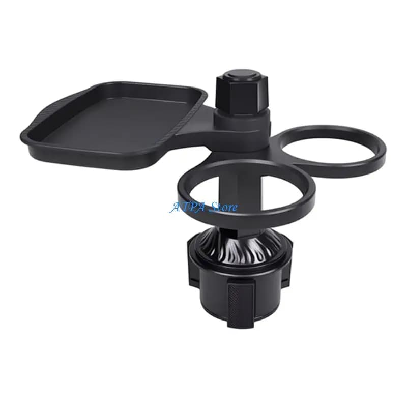 U13C Multifunction Automobile Cup Holder Small Car Accessory Ergonomic Drink Stand Simple Installs for Drivers & Passenger