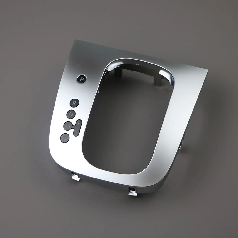 1K1713203 Mette Silver LHD Gear Shift Knob Frame Panel  For VW Golf 6 MK6 GTI Rabbit Jetta MK5 1K1 713 203