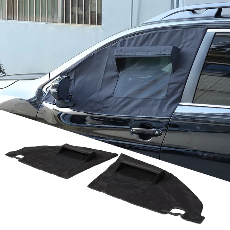 Car Door Window Sun Shade Foldable Sun Visor Car Blackout Curtain Waterproof Campervan Accessories For Subaru Ascent 2019-2026