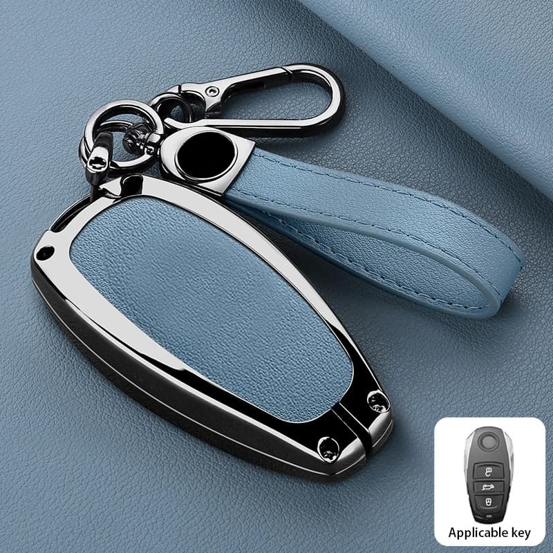 For Volkswagen 2002-2010 Touareg first generation 3-button remote control protective case premium and delicate car key cover