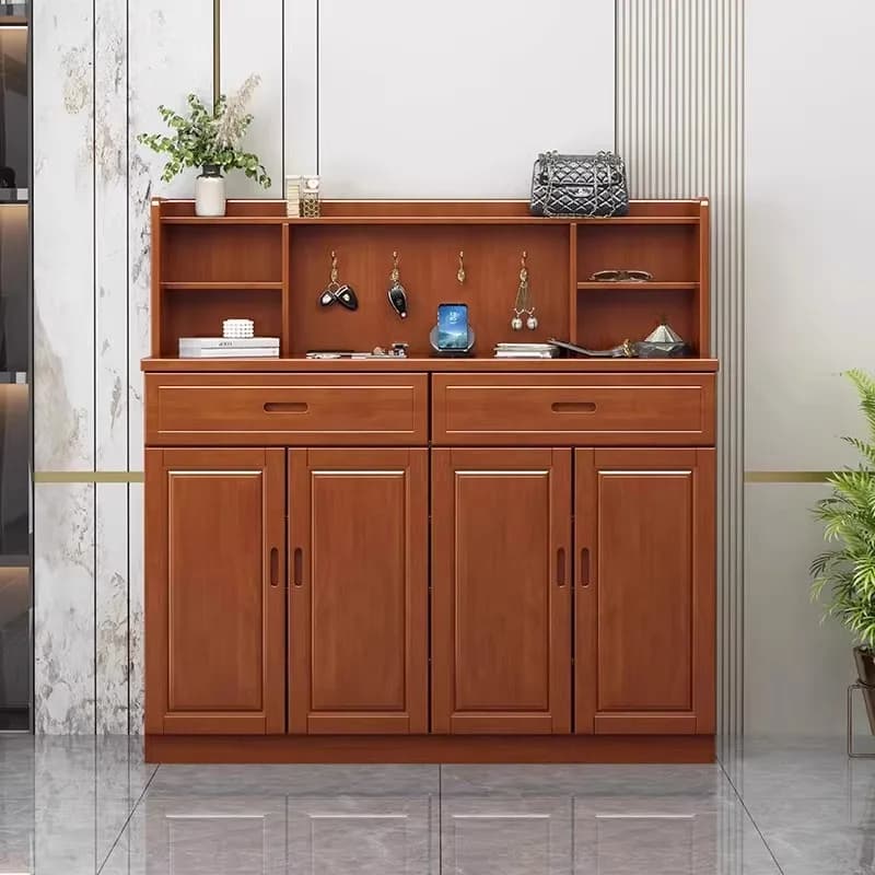 New Chinese-style Shoe Cabinets Dust-proof Solid Wood Shoe Cabinets Fashionable Simple Organizador De Zapatos Home Furniture