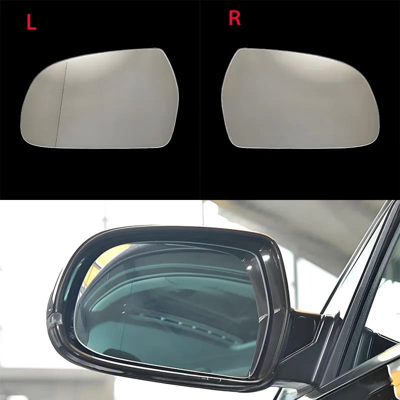 Applicable vehicle models: Audi A3 2010-2013, Audi A4L 2013-2016, Audi A5 2010-2016. The rearview mirror glass is heated