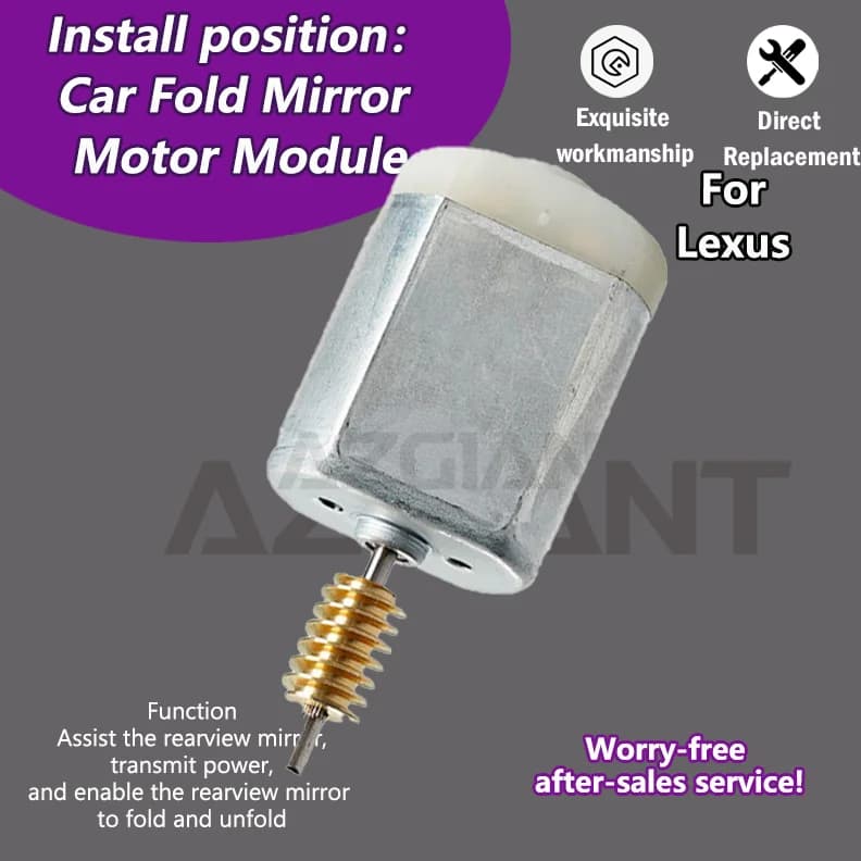 AZGIANT FC-280PD-18165 Car Door Side Rear View Auto Mirrors R L Motor For 2002-2008 Lexus SC430 auto accessoires Car part