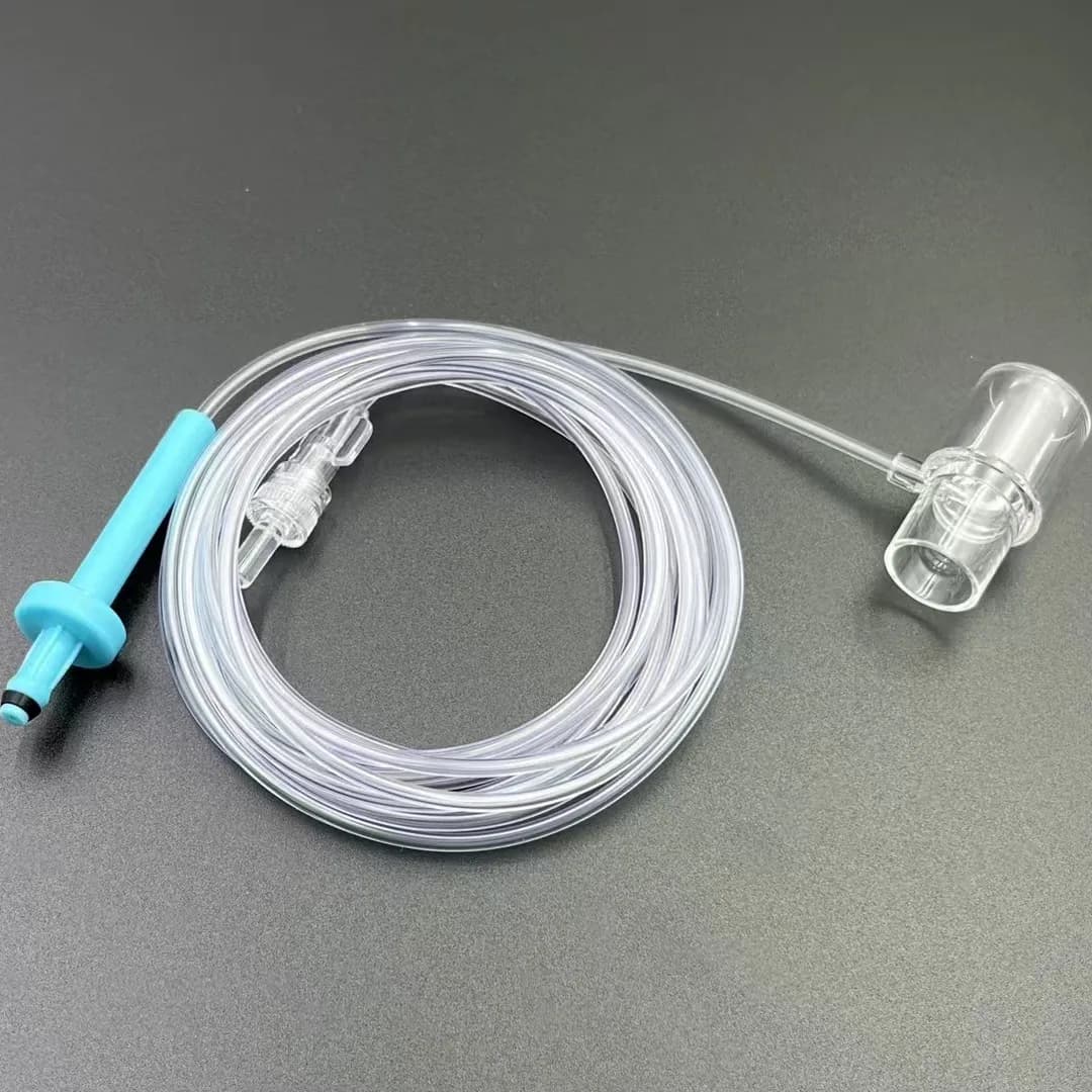 Compatible Dragers Side Flow CO2 Sampling Pipe Pneumatic Adapter