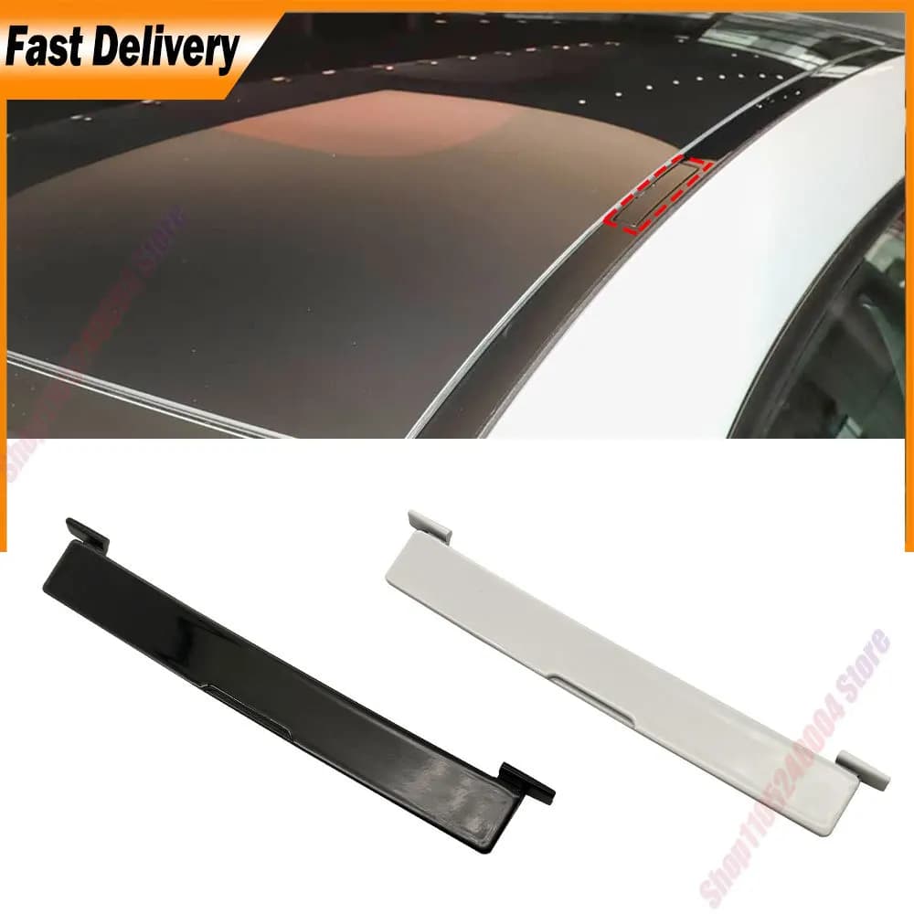 For Porsche Taycan 9J1 2019-2026 Car Left Right Roof Rack Cover Plate Roof Running Water Strip Small Cover Accessory