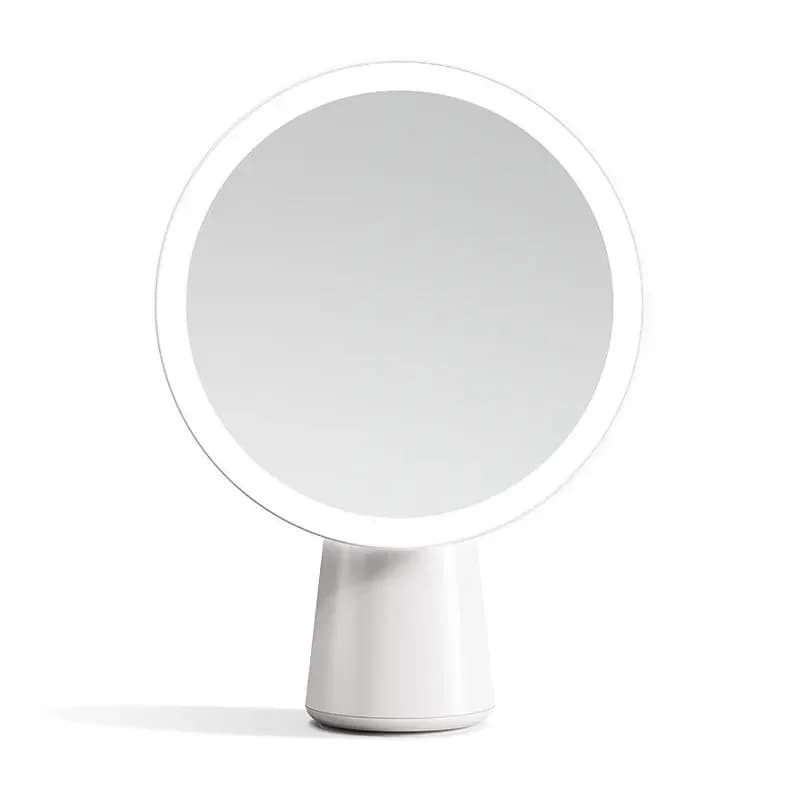 Lighting beauty mirror for dormitory LED makeup mirror for home desktop beauty mirror