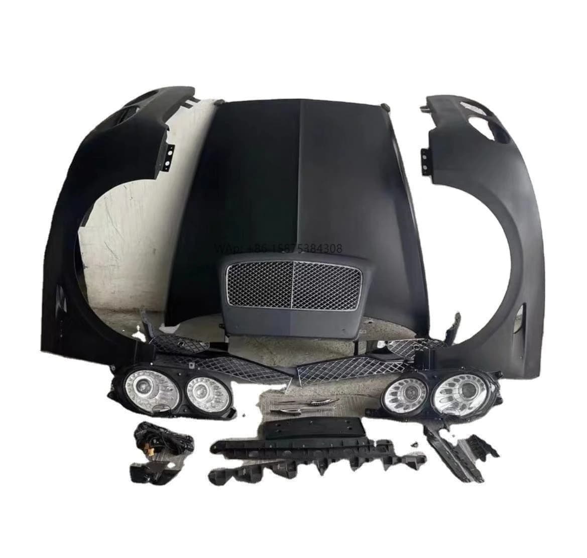 For Bentley Gallop Old Model to New Continental GT to Add the Front Nose Bumper