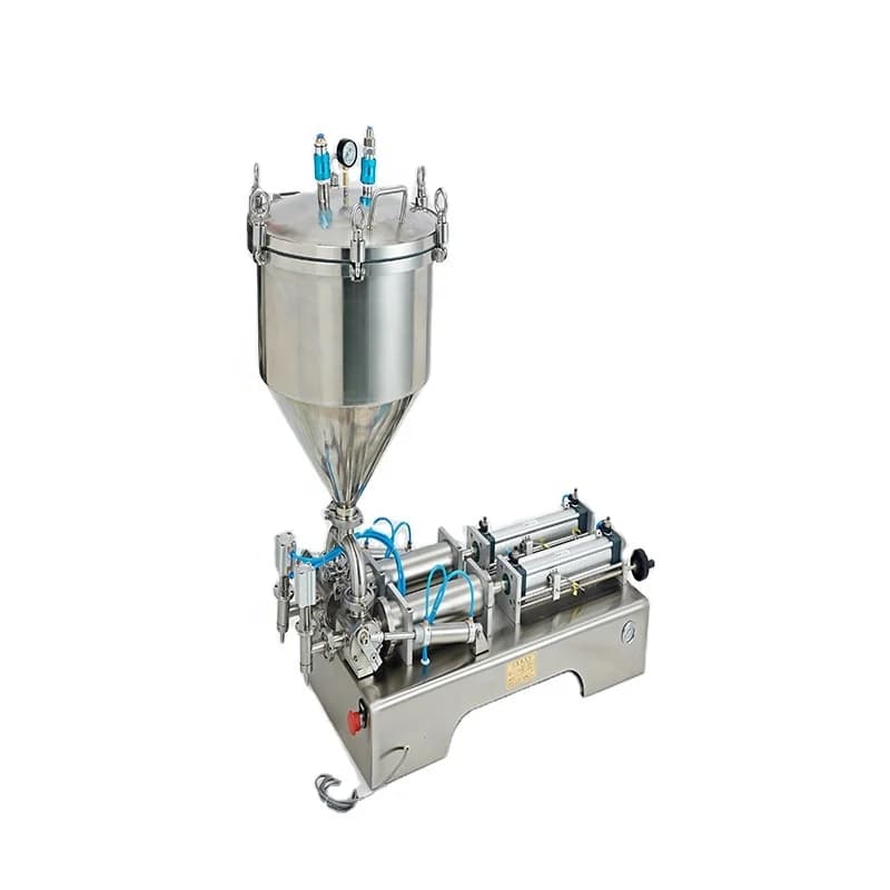DUOQI G1WGD-P Pneumatic Semi-Automatic Desktop Portable Stainless Steel Pneumatic Filling Machine