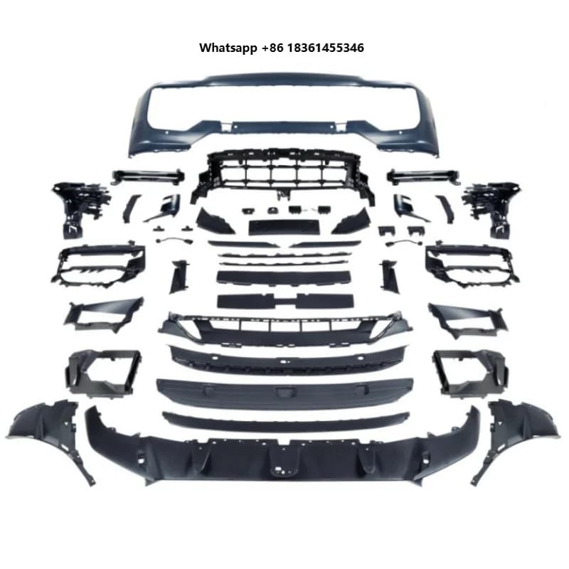 For 9Y0.1 2018-2023 Upgraded to 9Y0.2 New Style Car Front Bumper Grille Assembly Body Kits
