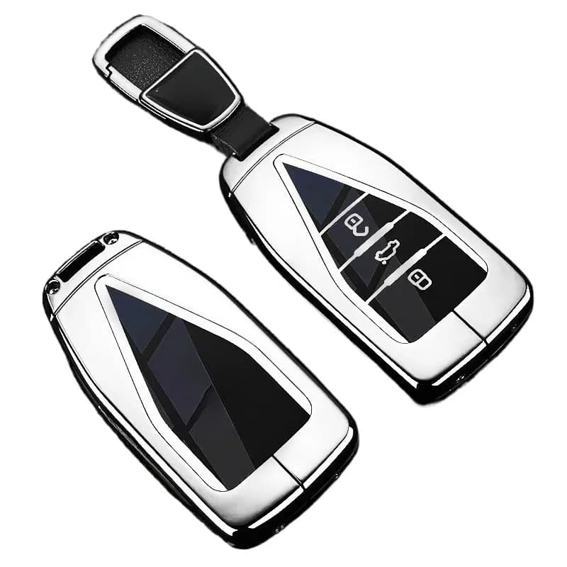 Protective Zinc Alloy Key Cover Case for Venucia Star/V DD-i/Hydrogen/VX6 (2026) - Key Fob Shell Keybag Keychain