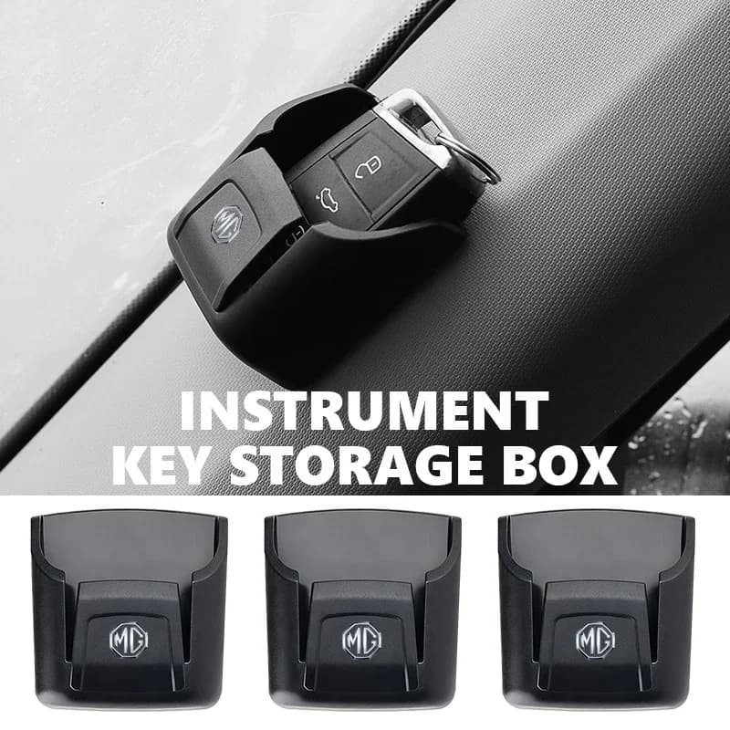 Car Dashboard Card Holder Storage Box For MG Cyberster MG4 EV MG7 ZS HS MG5 MG6 GT GS Car Accessories