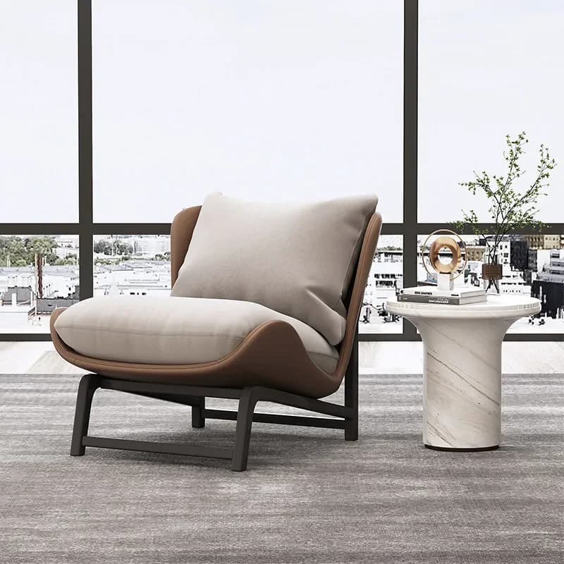 Creative Cushioned Reliable Living Room Chairs Elegant Versatile Sleek Living Room Chairs Sedia Soggiorno Living Room Furniture