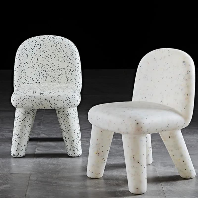 Creative Color Mushroom Dining Chair Thickened Design Can Be Used For Living Room Lounge Chair Bedroom Household Plastic Stool