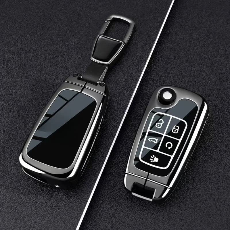 Premium Zinc Alloy Key Cover Case for Buick LaCrosse/GL8/Regal GS/Excelle GT/XT/Encore/Envision - Protective Key Fob Shell