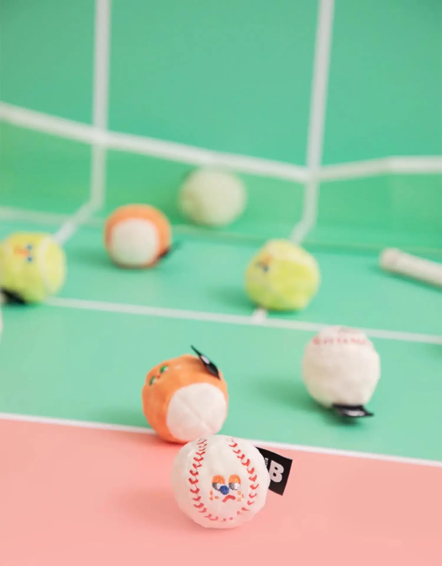 Korean biteme genuine, pet dog bouncy ball sounding toy ball