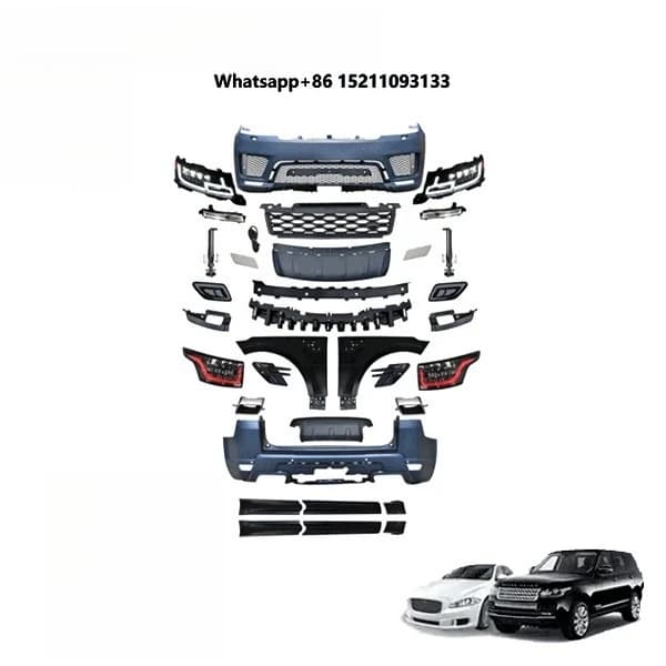 Style Body Kit for Range Rover Sport L494 with Headlight & Tail Light Bodykit 2014-2017 Models Changed to 2020 Models