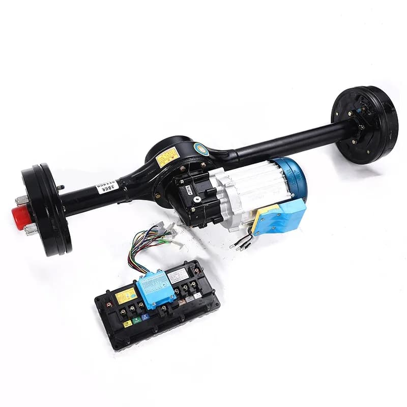 1kw Differential BLDC Motor  With Controller and Rear Axle Speed up to 55km/h