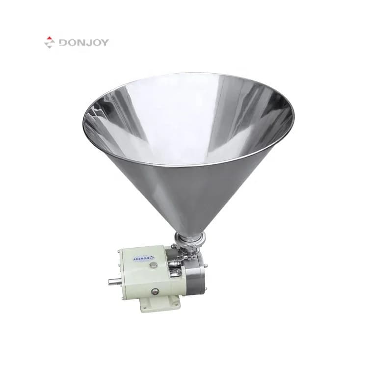 DONJOY Bitumen Rotor Ss Sanitary Head Chocolate Cam Displacement Lobe Pump Rotary Lobe Rotor Ration Pump Rotor Dosing Lobe Pump