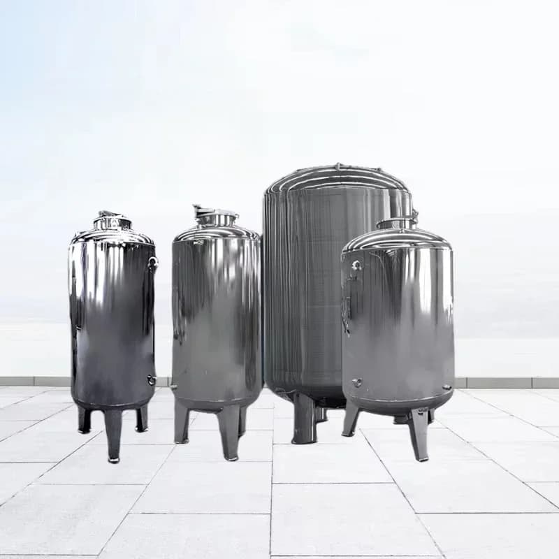 100L and 10000L Stainless Steel Collection Containers Water Coconut Milk Juice Beverage Storage Tanks