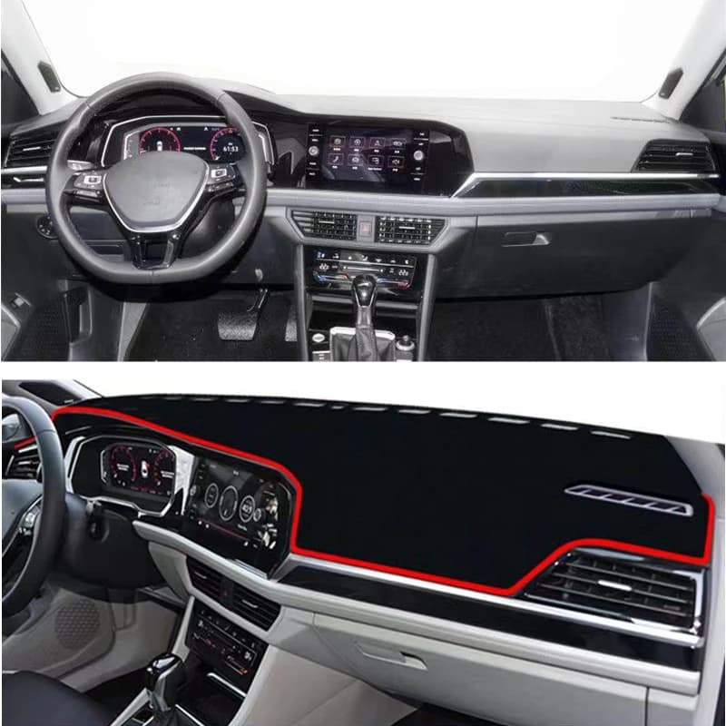 For Volkswagen VW Jetta A7 MK7 2019-2023 2024 Car Dashboard Cover Dashmat Mat Instrument Sunshade Carpet Rug Anti-UV Accessories