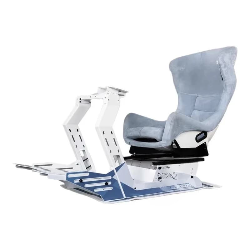 Racing bracket, steering wheel emulator seat