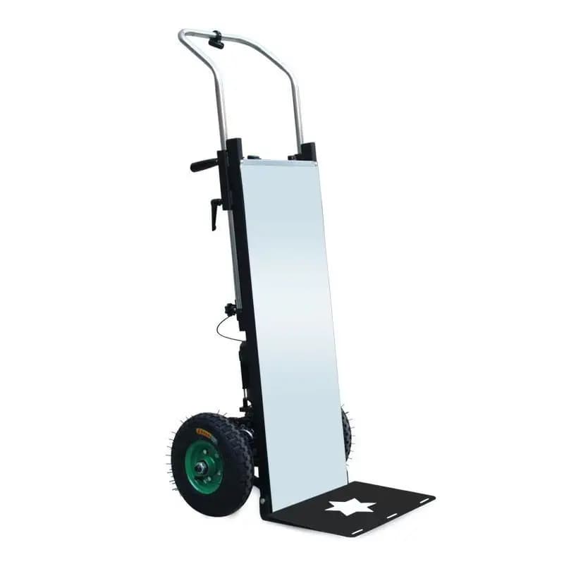 Fully Automatic Electric Stair Climbing Machine Crawler Cargo Handling With Tire Type Two Wheels For Heavy Cargo