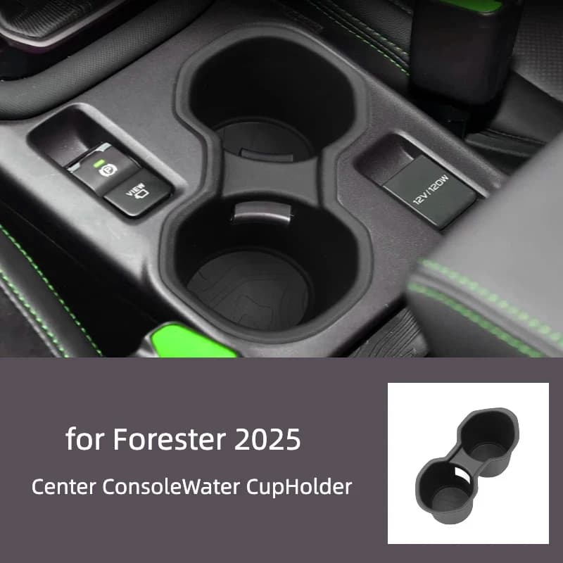 Suitable for 25 Forester Forester left and right rudder central control water cup car storage box storage box beverage rack