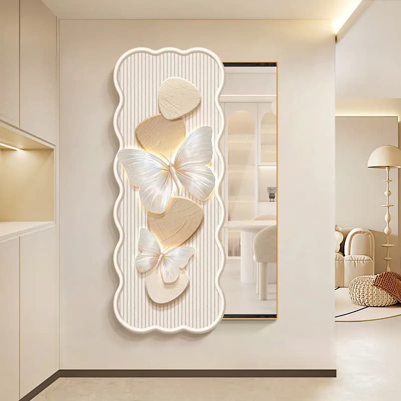 Modern Luxury Mirror Makeup Hanging Long Full Body Aesthetic Funky Square Mirror Living Room Decoration Espelhos Home Products