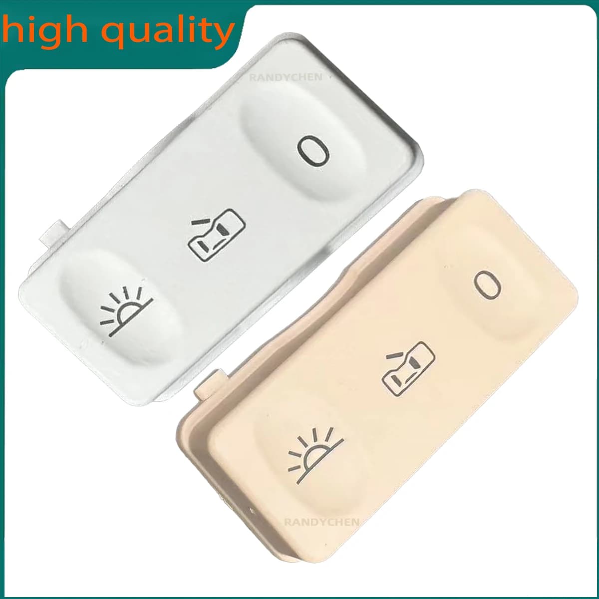 For VW Golf 5 6 MK5 Jetta MK6 A5 Passat B6 Beetle Skoda Octavia 3 A5 Seat Leon 1x Sunroof Dome Reading Lamp Button Switch Cover