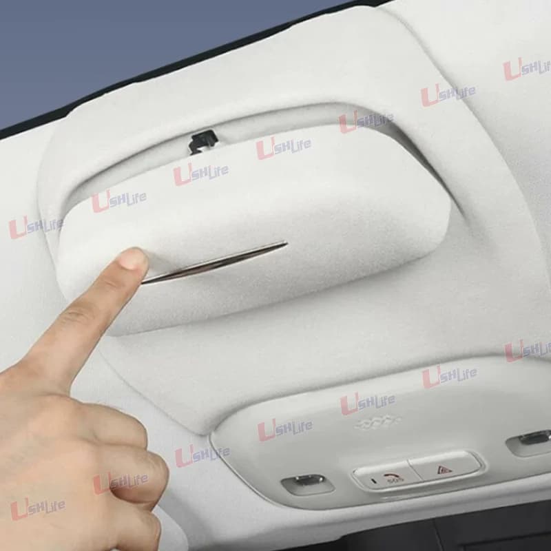 For EXLANTIX ET EXEED STERRA ET 2024 2025 Car Eyewear Case Box Sunglasses Holder Suede Glasses Storage Box Interior Accessories
