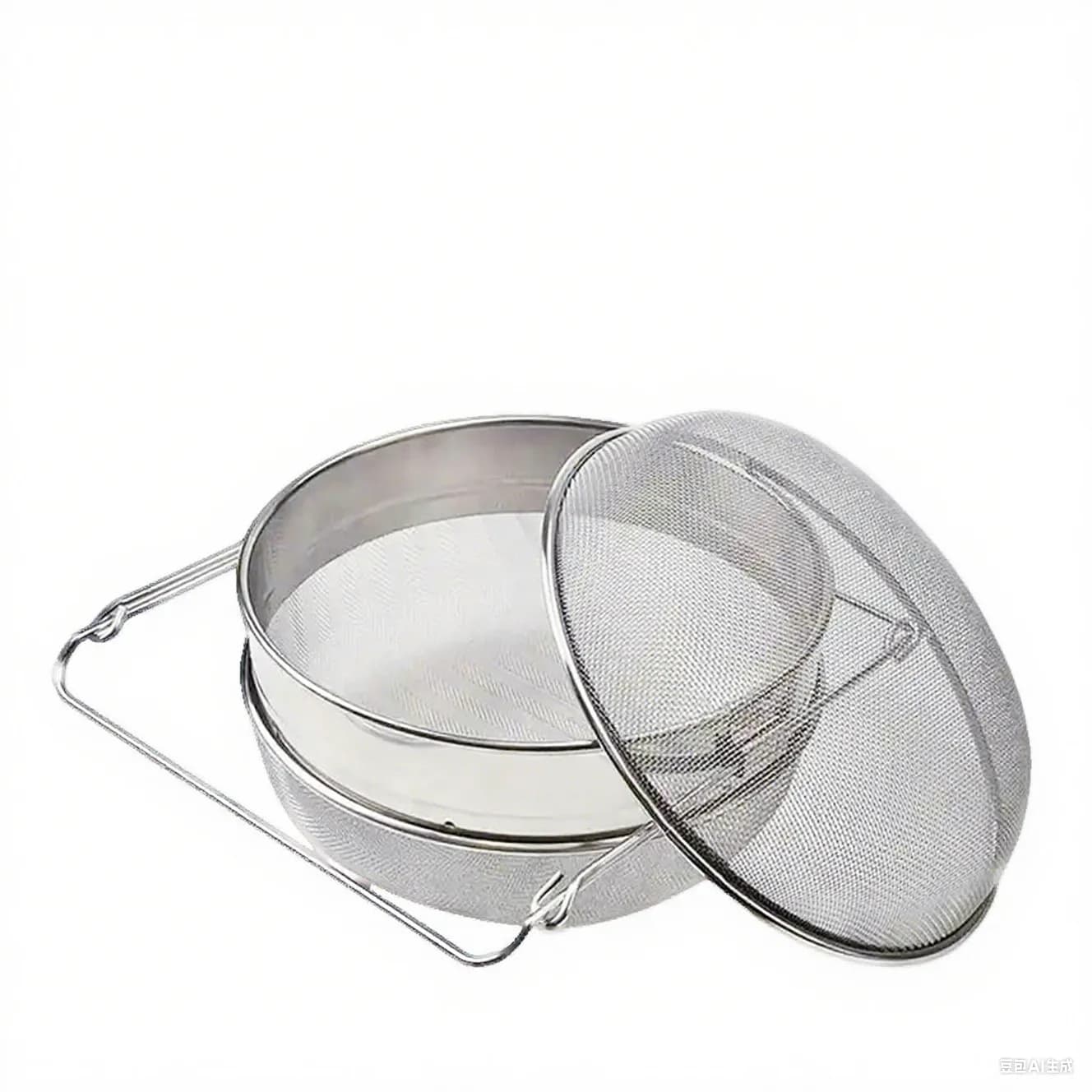 Double-layer Stainless Steel Precision Honey Filter Impurity Removal for Beekeeping Tools-Hot-selling Honey Collection Starter