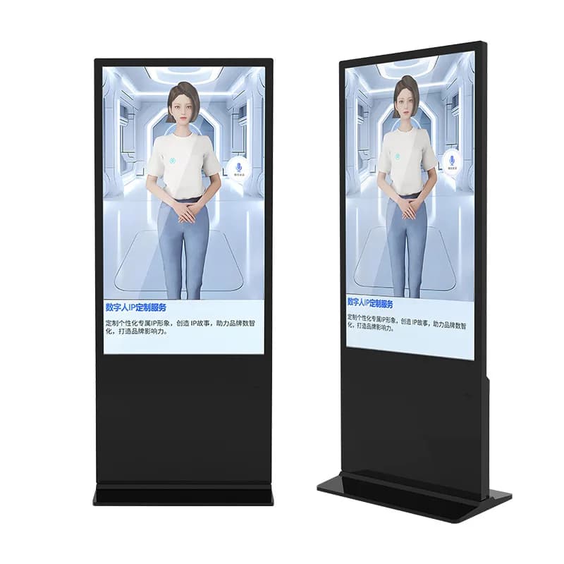AI digital human intelligent interaction all-in-one machine shopping guide real virtual interaction large screen 3D virtualhuman