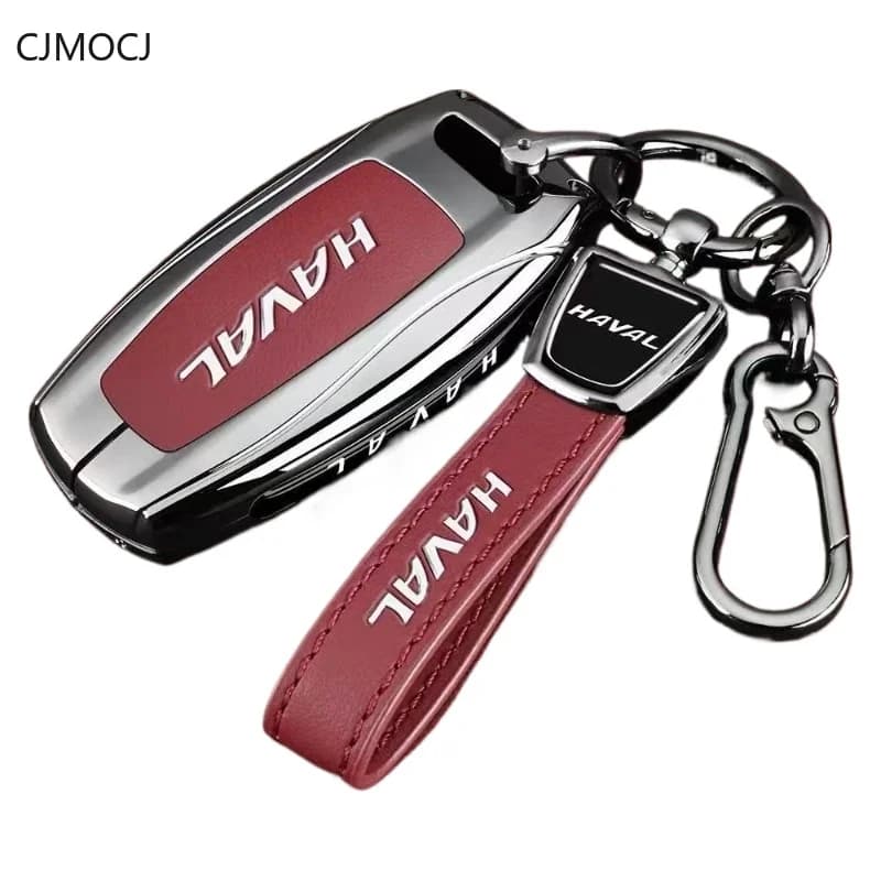 Premium Zinc Alloy Key Cover Case for Haval H6/Dargo/Jolion/M6/Menglong/Shenshou - Protective Key Fob Shell Keybag