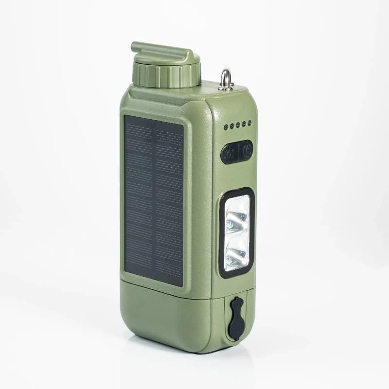 Emergency Lighting Water Purification Electric Portable Survival 5 Stages Solar Water Purifier Camping Hiking