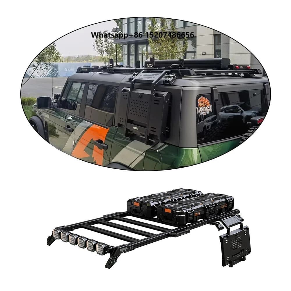Easy Install Car Roof Rack Crossbar Universal 4x4 Racks for  Roof Basket Heavy Duty