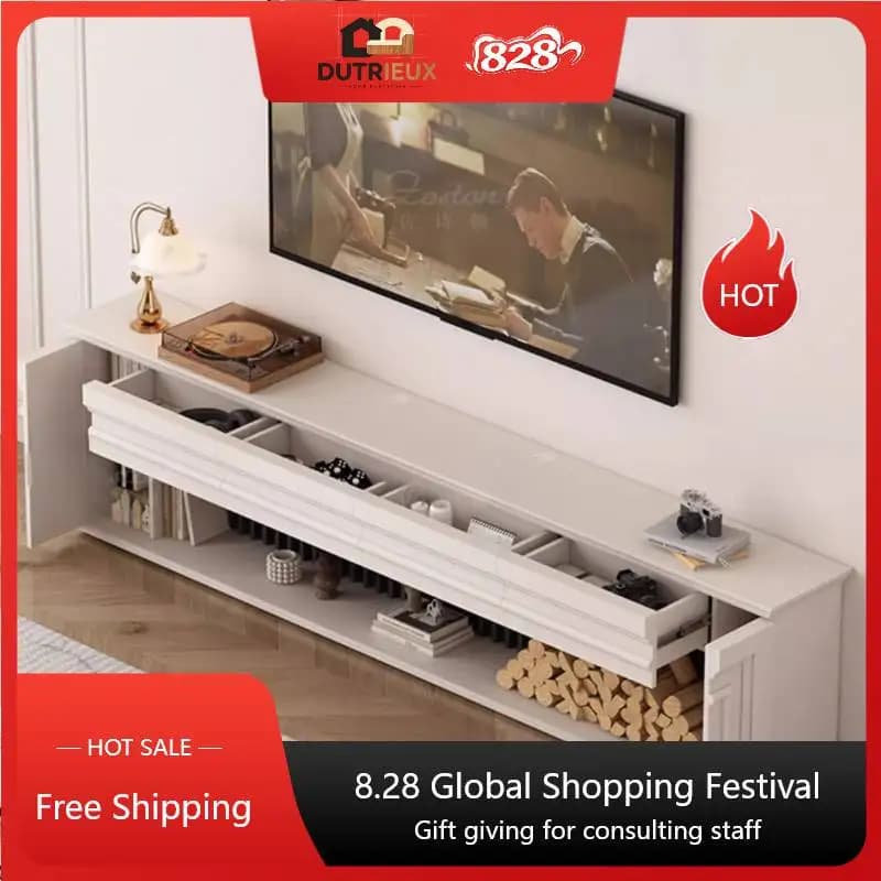 Simple Fireplace Tv Cabinet Decoration Luxury Nordic Modern Tv Cabinet Stand Living Room Szafka Pod Telewizor Furniture Home